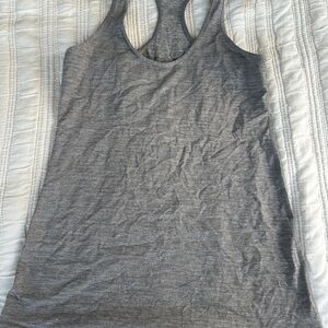 lululemon athletica Charcoal Tank Top — Work-Out Top